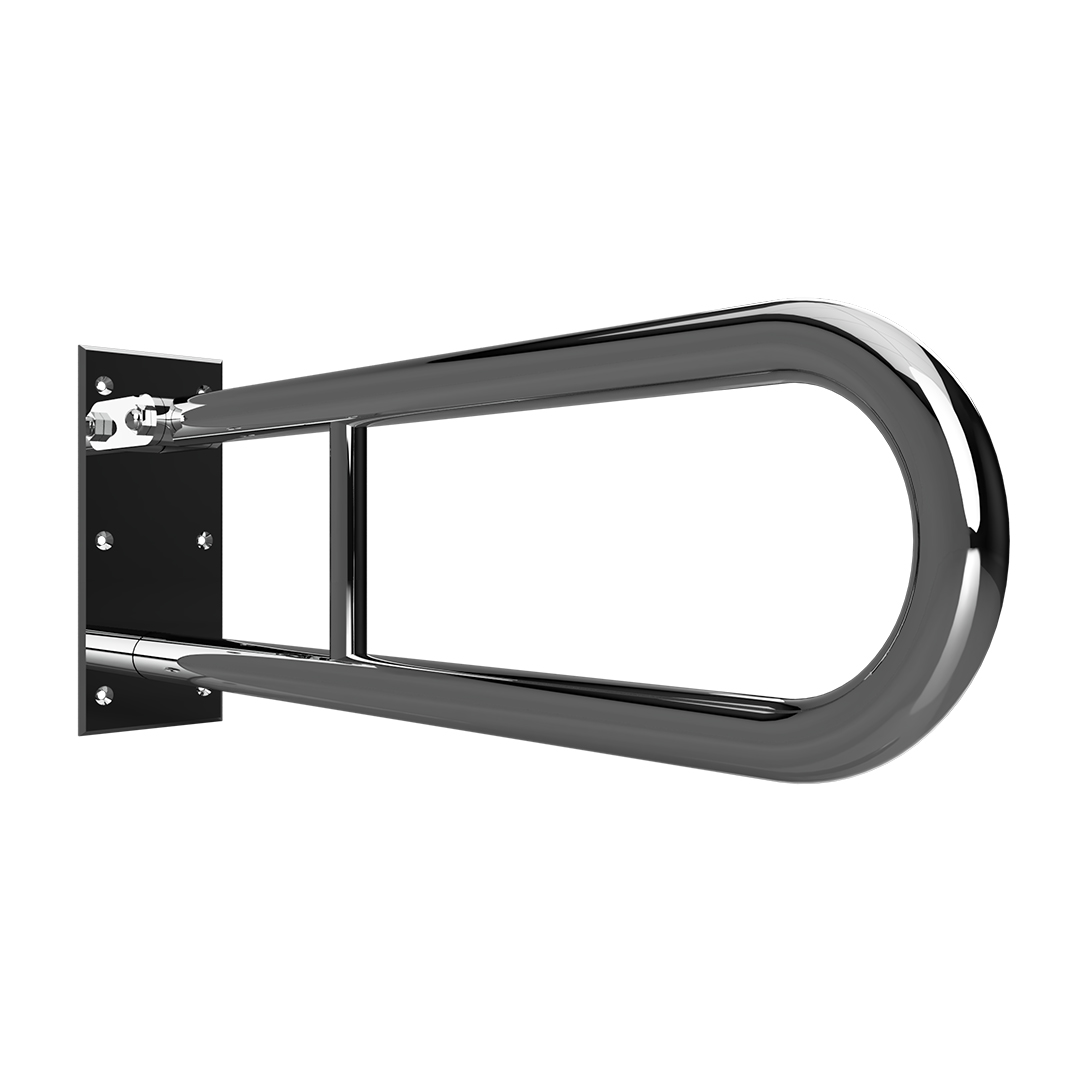 Sklopné madlo ve tvaru U - 813mm - nerez